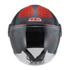 KASK MOTOCYKLOWY NZI RINGWAY 2 DUO ANTERA ANTRACITE RED MATT XL