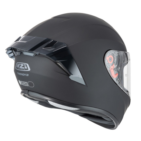 KASK MOTOCYKLOWY NZI TRENDY STREAM MATT BLACK S