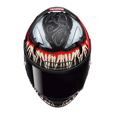 KASK HJC RPHA12 VENOM 3 MARVEL BLACK/RED XS