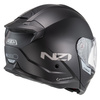 KASK MOTOCYKLOWY NZI COMBI 3 DUO MATT BLACK XS