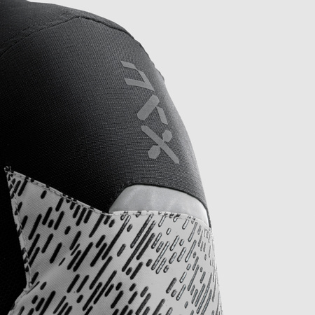 KURTKA MOTOCYKLOWA TEKSTYLNA REBELHORN JAX BLACK GREY XL