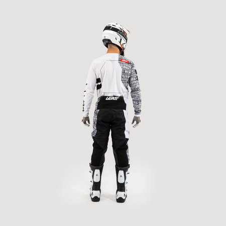 STRÓJ OFFROADOWY BLUZA I SPODNIE LEATT RIDE KIT 3.5 WHITE M