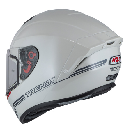 KASK MOTOCYKLOWY NZI TRENDY STREAM SOLID NOUVEAU WHITE XS