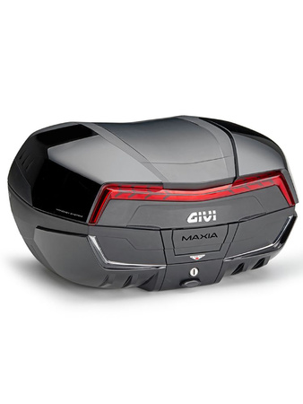 Kufer centralny GIVI V58 MAXIA - czarno czerwony - NOWOŚĆ 2023r - V58NNB