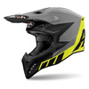 KASK MOTOCYKLOWY AIROH WRAAAP RELOADED YELLOW MATT L