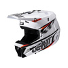 KASK MOTOCYKLOWY Z GOGLAMI JUNIOR LEATT KIT MOTO 3.5 WHITE L