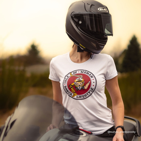 DAVCA T-shirt damski Isle of Woman