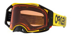 Oakley gogle Airbrake MX Moto Yellow B1B with Prizm Bronze