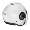 KASK MOTOCYKLOWY HJC I40N SOLID SEMI FLAT PEARL WHITE L