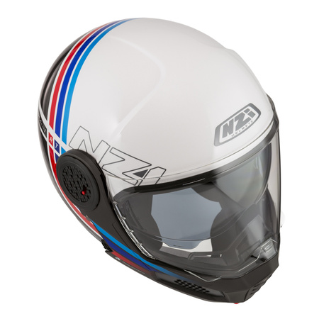 KASK MOTOCYKLOWY NZI MINIMOD DUO WATSON WHITEBLACK POWER S