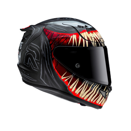 KASK HJC RPHA12 VENOM 3 MARVEL BLACK/RED XS