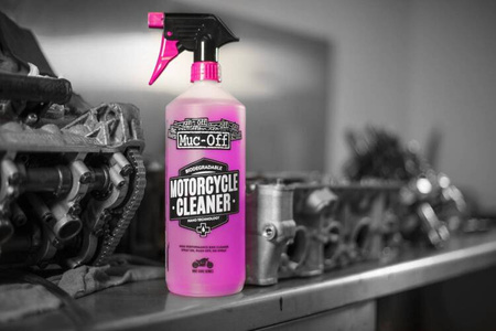 664-CTJ - Biodegradowalny płyn do mycia motocykla z nanotechnologią z atomizerem - 1l - Nano Tech Motorcycle Cleaner