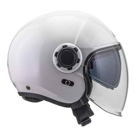 KASK MOTOCYKLOWY NZI RINGWAY 2 DUO WHITE XS