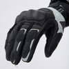 RĘKAWICE MOTOCYKLOWE REBELHORN RANGE BLACK LIGHT GREY M
