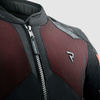 KURTKA MOTOCYKLOWA TEKSTYLNA REBELHORN JAX BLACK RED 4XL