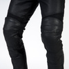 JEANSY MOTOCYKLOWE OZONE RUSTY WAXED BLACK 32/34