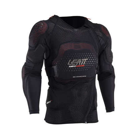 KOSZULKA Z OCHRANIACZAMI LEATT 3DF AIRFIT EVO BLACK (160-172CM) S/M