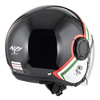 KASK MOTOCYKLOWY NZI RINGWAY 2 DUO SKYLINE BLACK WHITE ITALY S