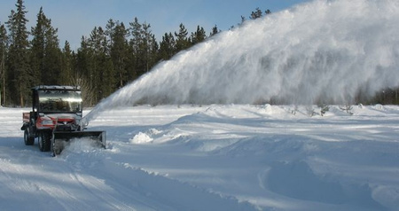 BERCOMAC profesjonalna odśnieżarka 66" (167 cm) silnik Honda 22HP