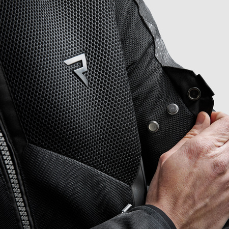 KURTKA MOTOCYKLOWA TEKSTYLNA REBELHORN JAX BLACK 8XL