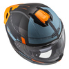 KASK MOTOCYKLOWY NZI COMBI 3 DUO METRIC ANTRACITE BLUE MATT S