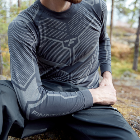 FINNTRAIL Bielizna termiczna Allseason 6206 Szara XL-XXL