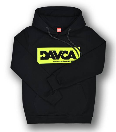 DAVCA bluza fluo logo