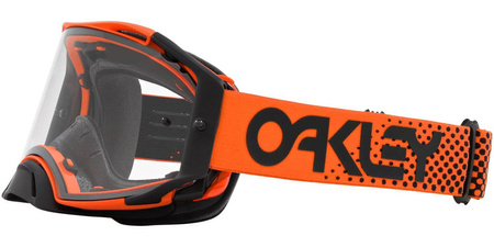 Oakley gogle Airbrake MX pomarańczowe Clear