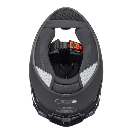 KASK MOTOCYKLOWY NZI TRENDY STREAM MATT BLACK S