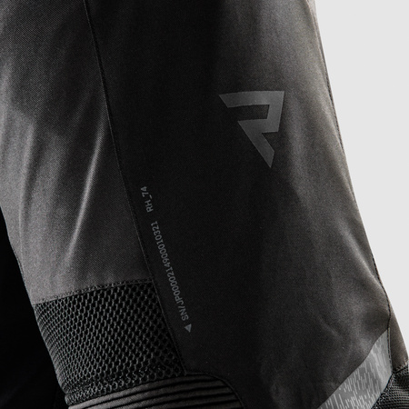 SPODNIE MOTOCYKLOWE TEKSTYLNE REBELHORN JAX BLACK XS