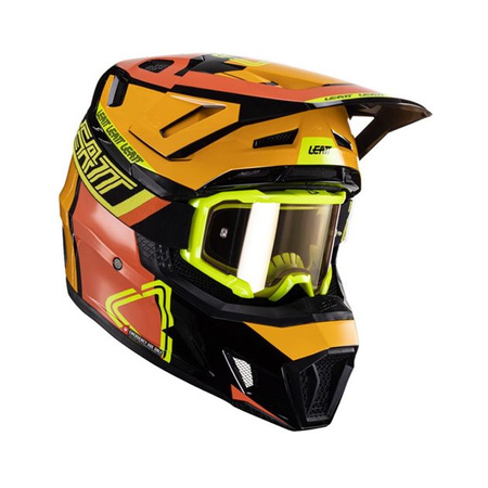 KASK Z GOGLAMI LEATT KIT MOTO 7.5 V24 CITRUS (61-62CM) XL