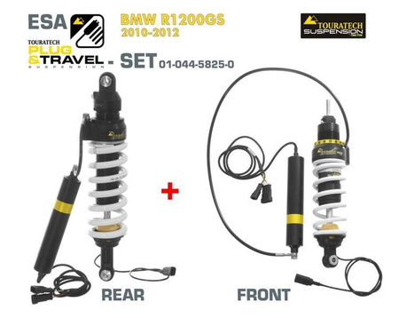 Zestaw zawieszenia Touratech Suspension Plug & Travel-ESA SET do BMW R1200GS Modele 2010-2012