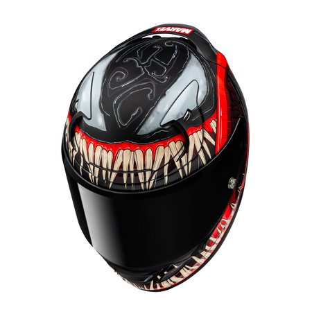 KASK HJC RPHA12 VENOM 3 MARVEL BLACK/RED XS