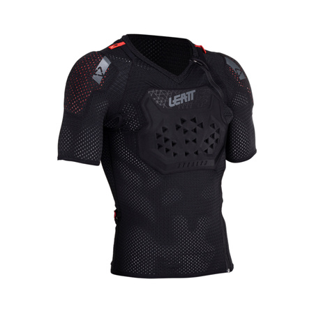 T-SHIRT Z OCHRANIACZAMI LEATT TEE REAFLEX STEALTH (166-172CM) M