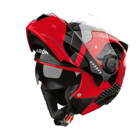 KASK MOTOCYKLOWY AIROH SPECKTRE GROOVE RED GLOSS XL