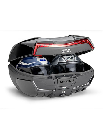 Kufer centralny GIVI V58 MAXIA - czarno czerwony - NOWOŚĆ 2023r - V58NNB