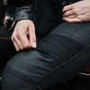 JEANSY MOTOCYKLOWE DAMSKIE OZONE ROXY WAXED BLACK 30/28