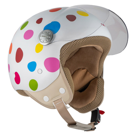 KASK MOTOCYKLOWY NZI PASARELA LUNAR MULTICOLOR MATT XS