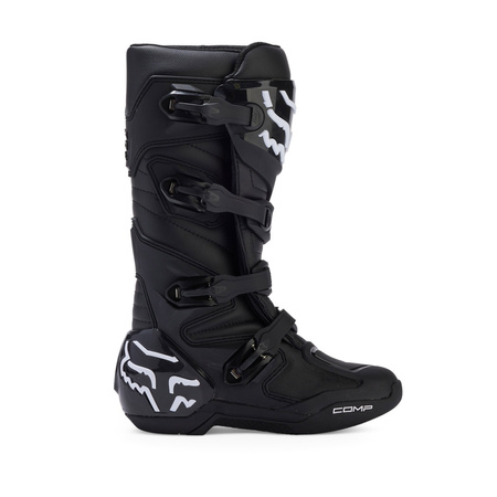 BUTY MOTOCYKLOWE JUNIOR FOX COMP BLACK Y6 (WKŁADKA 235MM)