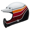 KASK MOTOCYKLOWY BELL MOTO-3 ECE6 RSD SDL BLACK SATIN GLOSS WHITE BLACK M