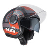 KASK MOTOCYKLOWY NZI RINGWAY 2 DUO ANTERA ANTRACITE RED MATT XL