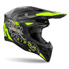 KASK MOTOCYKLOWY AIROH WRAAAP DARKNESS MATT S