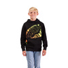 BLUZA Z KAPTUREM JUNIOR FOX ELEVATED FLEECE PO BLACK YL