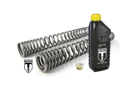 BLACK-T fork springs Stage1 progressive for Ducati Scrambler from 2015 onwards