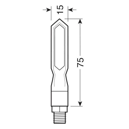 90479 Piercer SQ, sekwencyjne diodowe kierunkowskazy - 12V LED