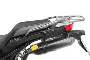 Stelaż pod ZEGA Topcase, ze stali nierdzewnej, srebrny do BMW F850GS/ F850GS Adventure/ F750GS