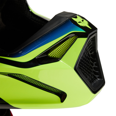 KASK FOX V1 STREAK BLACK/YELLOW L