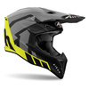 KASK MOTOCYKLOWY AIROH WRAAAP RELOADED YELLOW MATT L