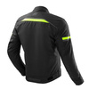 KURTKA MOTOCYKLOWA TEKSTYLNA OZONE NEO BLACK FLUO YELLOW M