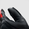 RĘKAWICE SKÓRZANE REBELHORN VIPER BLACK/GREY/FLUO RED XL